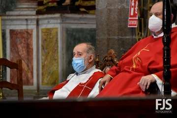 Eucaristía presidida por el obispo José Mazuelos y concierto de la Banda Municipal de Música por la festividad del Santo Cristo de Telde/Francisco Javier Santana.